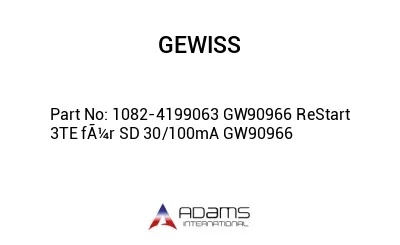 1082-4199063 GW90966 ReStart 3TE fÃ¼r SD 30/100mA GW90966