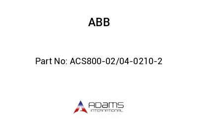 ACS800-02/04-0210-2