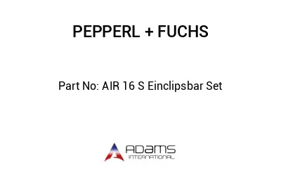 AIR 16 S Einclipsbar Set