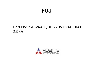 BW32AAG , 3P 220V 32AF 10AT 2.5KA