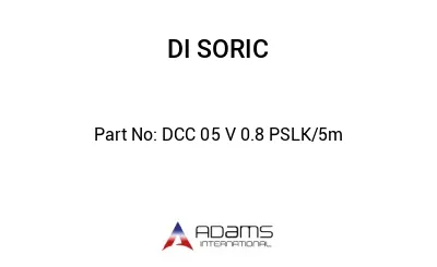 DCC 05 V 0.8 PSLK/5m