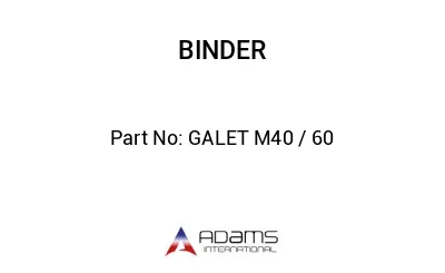 GALET M40 / 60