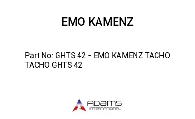 GHTS 42 - EMO KAMENZ TACHO TACHO GHTS 42