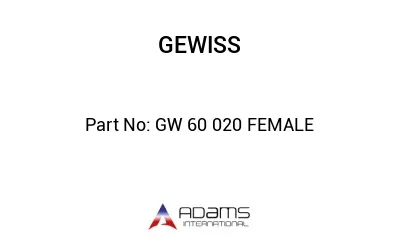 GW 60 020 FEMALE