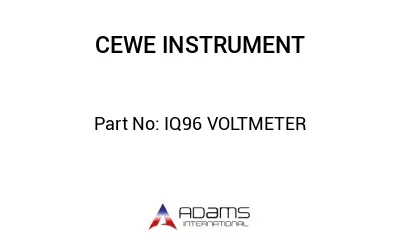 IQ96 VOLTMETER