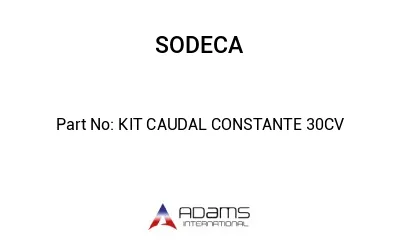 KIT CAUDAL CONSTANTE 30CV