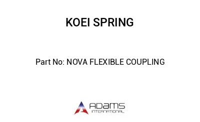 NOVA・FLEXIBLE COUPLING