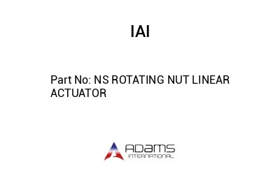 NS ROTATING NUT LINEAR ACTUATOR