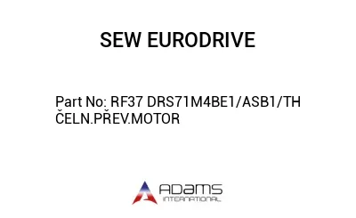 RF37 DRS71M4BE1/ASB1/TH ČELN.PŘEV.MOTOR