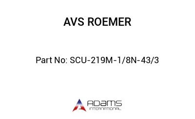 SCU-219M-1/8N-43/3