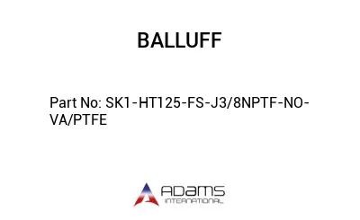 SK1-HT125-FS-J3/8NPTF-NO-VA/PTFE									