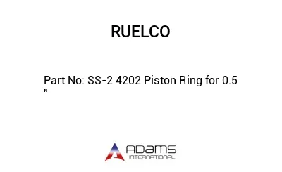 SS-2 4202 Piston Ring for 0.5 "